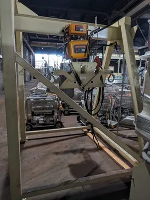 Nbe Bulk Bag Unloading Stand