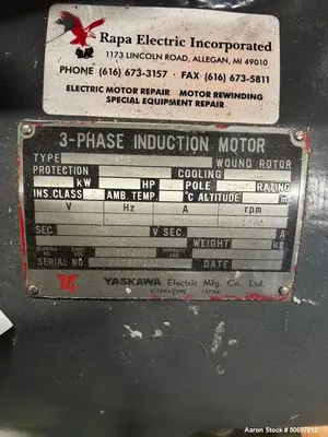 Used TOSHIN TDS75-100MF Double Arm Mixers Illinois US | Aaron Equipment #85315