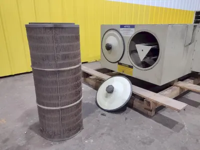 2,500 CFM 5 HP AIR QUALITY ENGINEERING MODEL #AQE4000 FUME COLLECTOR: STOCK #19646