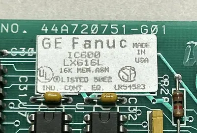 Used GE FANUC IC600LX616L Memory Ohio US | Surplus Asset Holdings #1246068