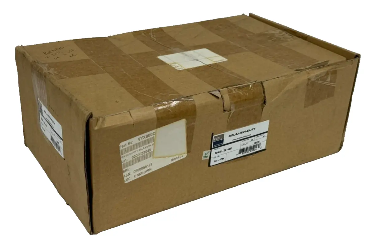 EMERSON SOLA SDN-40-24-480 POWER SUPPLY 340-576V SDN4024480 REFURBISHED