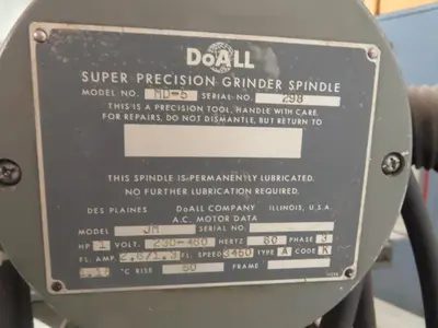 1986 DOALL G-612M Surface Grinders | MD Equipment Services LLC (12)