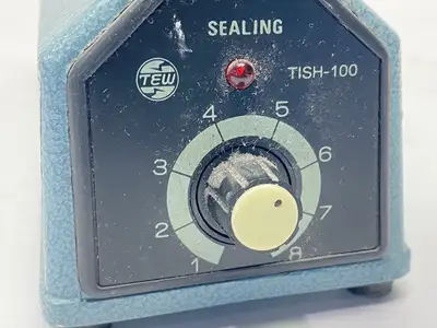 USED TEW IMPULSE HAND SEALER 110-120VAC CUT CORDSET