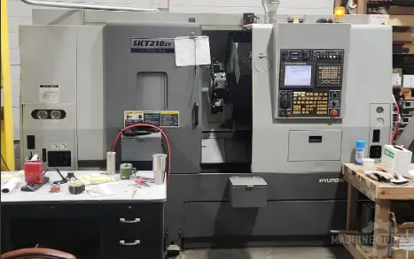Used 2010 HYUNDAI SKT210SY CNC Lathes Florida US | Southern Fabricating Machinery Sales, Inc. #82374