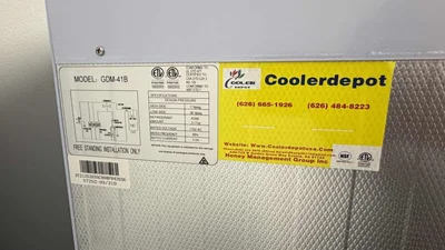 Used Coolerdepot GDM-41B Display Refrigerators Texas US | PT Medical Technologies #1458558