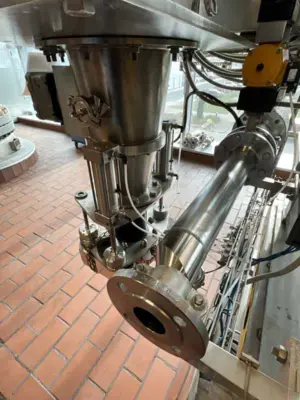 Heinkel HF 600.1 Inverting Filter centrifuge, 316L SS.