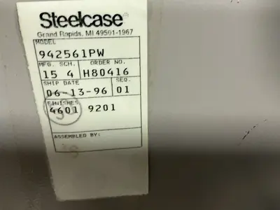 Used 1996 STEELCASE 942561PW Cabinets Ohio US | HGR 24 #1407610