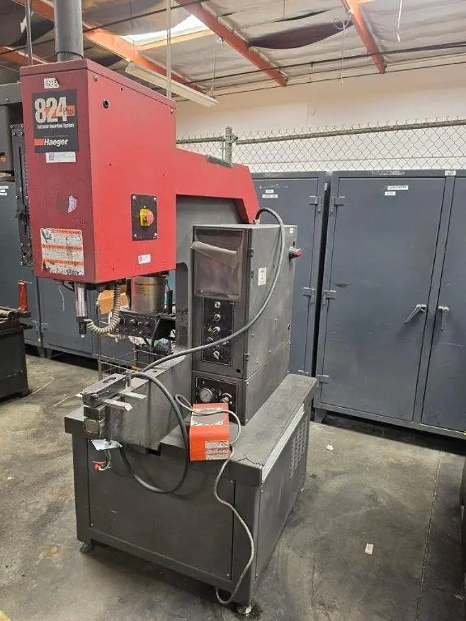 Used HAEGER 824 PLUS 1-H Insertion Machines California US | MANUFACTURING SOLUTIONS #1325898