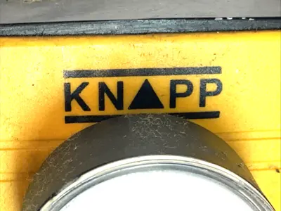 Used Knapp Pneumatic Air Pressure Regulator w/Gauge Wall Mount Bracket Assem Air Pressure Regulators Michigan US | Maverick Industrial Sales #1395593