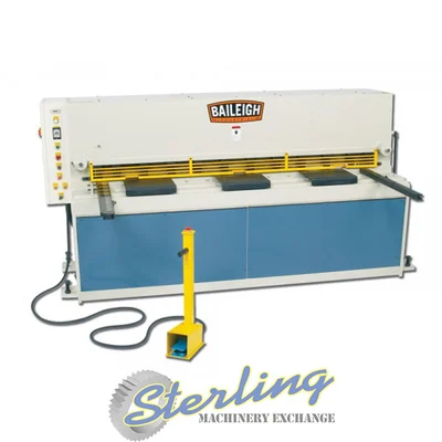 New | in-Stock BAILEIGH SH-8010-HD Power Squaring Shears (Gauge) California US | Sterling Machinery Exchange #1466088