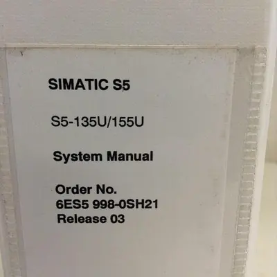 USED SIEMENS 6ES5 998-0SH21