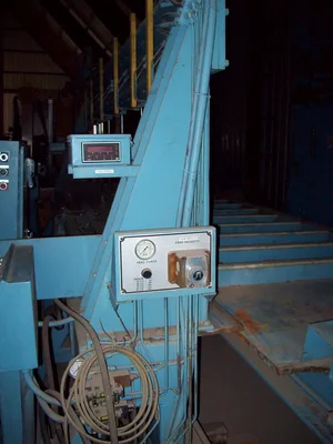 24" x 150" Tannewitz Model 60-24MH Vertical Band Type Plate Saw; Mfg. 1995