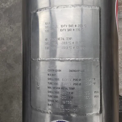 Heat Exchanger Enerquip GFR25 # 65746