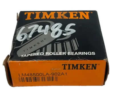 NEW TIMKEN LM48500LA-902A1TAPERED ROLLER BEARING LM48500LA902A1