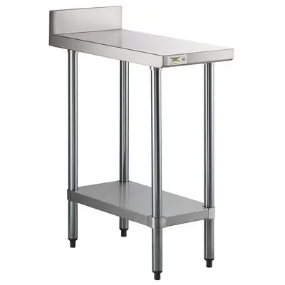 15" X 30" Stainless table - unique size