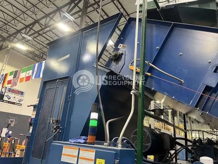 Used 2014 AMERICAN BALER PW3560 CLOSED DOOR HORIZONTAL BALER WITH CONVEYOR Balers Indiana US | US Recycling Equipment #1332422