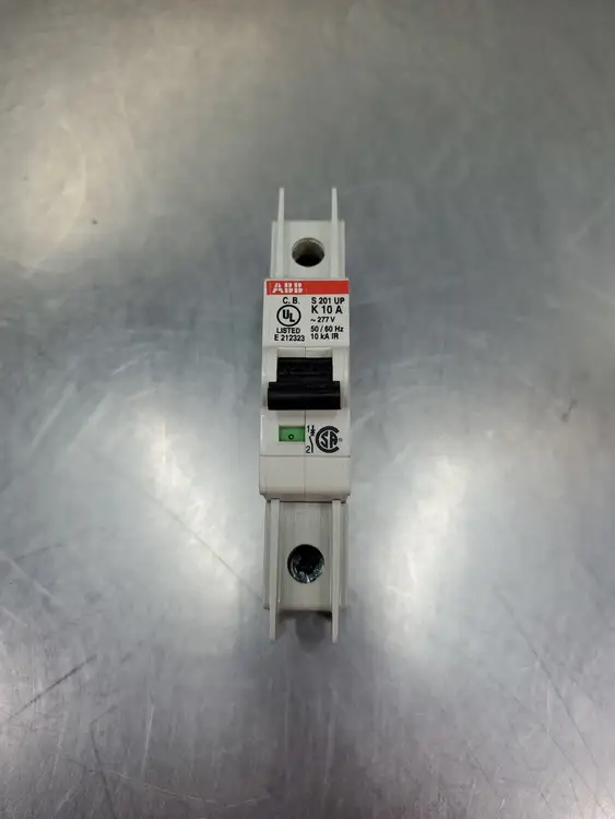 Used ABB S201UP K10A Circuit Breaker, 1 Pole, 277V Circuit Breakers South Carolina US | Palmetto Automation #1151490