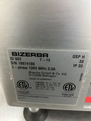 Bizerba 2013 GSP H Manual Deli Slicer Fully Refurbished Works Great