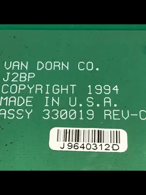 USED VAN DORN PC330-019 330-019