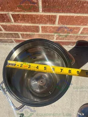 USED ALLOY PRODUCTS 16 LITER STAINLESS STEEL VESSEL 75 PSI
