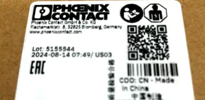 NEW PHOENIX CONTACT 12 74 52 0 POWER SUPPLY UPS-BAT/PB/24DC/1.2AH 1274520
