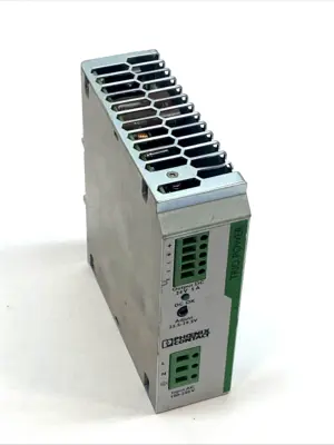 USED PHOENIX CONTACT POWER SUPPLY 24V 5A DIN RAIL 2866310
