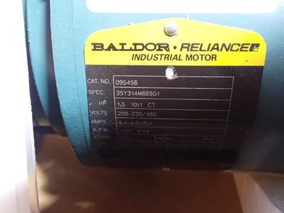 Baldor 1.5 Hp Gear Drive