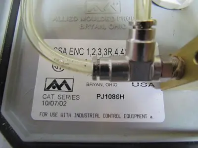 PJ1086H Type 4X Polyester Junction Box w/Pneumatic Counter 7 Safety Switch