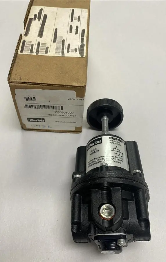 New | in-Stock PARKER 035501020 Solenoid Regulators Ohio US | Surplus Asset Holdings #1233594