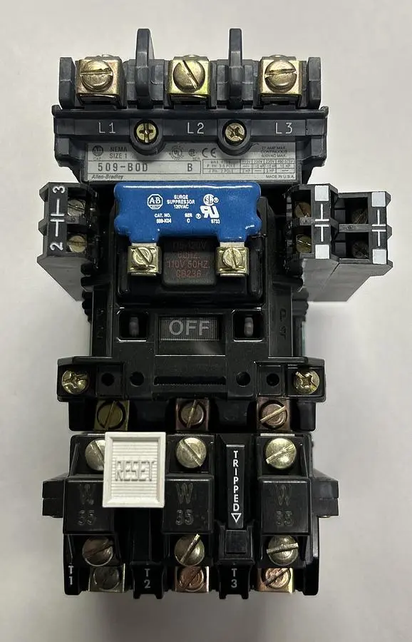 Used ALLEN-BRADLEY 509-BOD Industrial Controls Ohio US | Surplus Asset Holdings #1240376