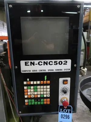 EN-CNC-502 ELECTRICAL CNC SPRING FORMING MACHINE: STOCK #10773