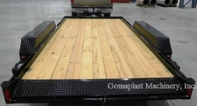 2015 Black Corn Pro 14′ Equipment Trailer, Item # 1795