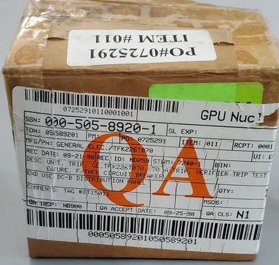 USED GE TFK226T070