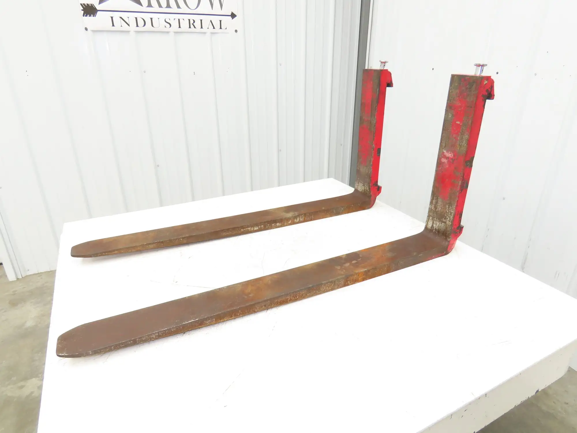 Cascade 7000025 4x42" Class 2 Steel Forklift Forks 16" Carriage 1-Pair