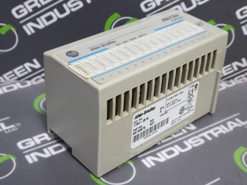 Allen Bradley 1794-IB16/A Flex I/O 24VDC Input Module Rev. A01 Used