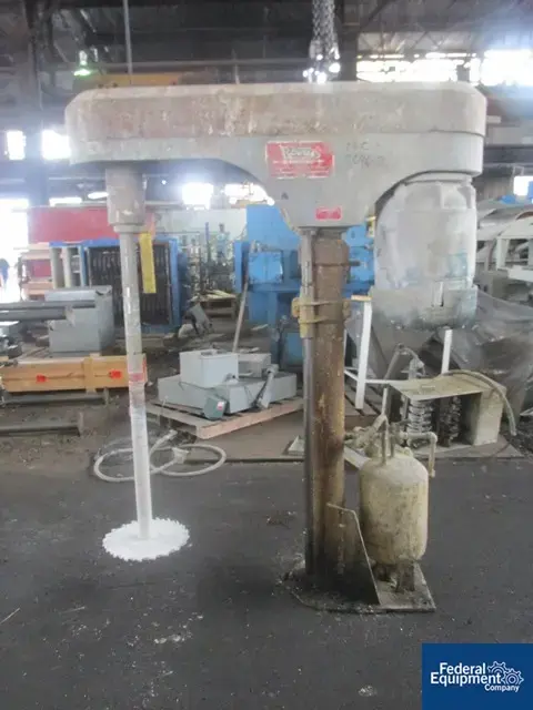 Used Cowles 25 HP Cowles Disperser, S/S, XP Dispersers / Emulsifiers Ohio US | Federal Equipment Company #126000