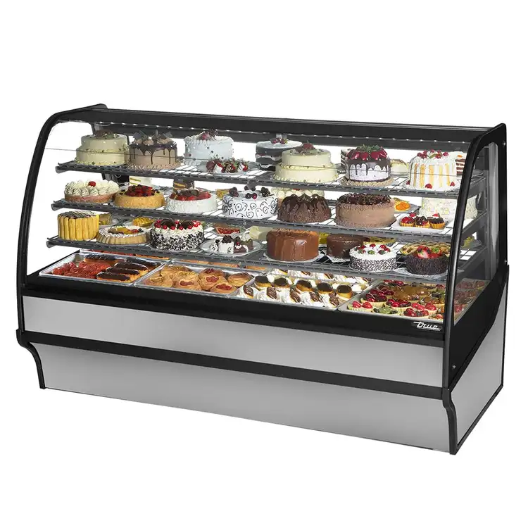 Used True TDM-R-77-GE/GE-S-S Display Refrigerators Illinois US | Falcon Restaurant Supply #1373835
