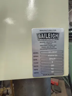 BAILEIGH DP-1500G Heavy Duty & Sensitive Single Spindle Drills | Turner's Machinery (3)