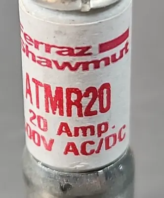Gould Shawmut ATMR20 (20 Amp ) 600Vac Class-Cc Fast Acting Fuse Loc4B27