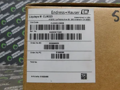 Endress Hauser CLM223-ID8005 Conductivity Transmitter 0-2000 mS/cm New