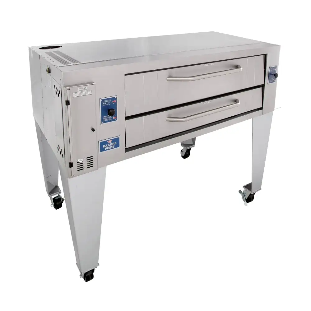 Bakers Pride Y-600 Super Deck Floor Model Single Pizza Deck Oven - Liquid Propane