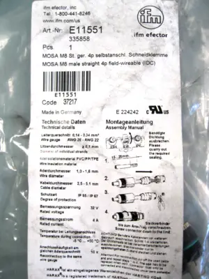 NEW IFM E11551