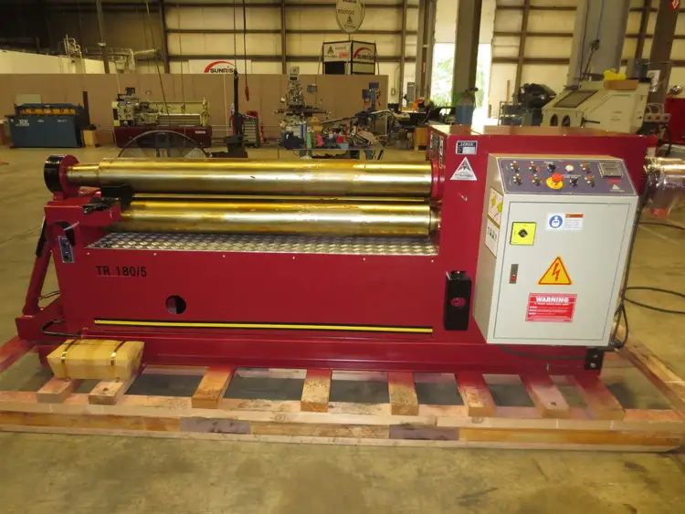 New | in-Stock LEMAS TR200/5 Plate Bending Rolls including Pinch Michigan US | Ultimate Tube Bender Parts Plus #201477