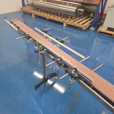 Conveyor Stainless steel 4.5 inch large 13 feet long 36 inc height # 1059