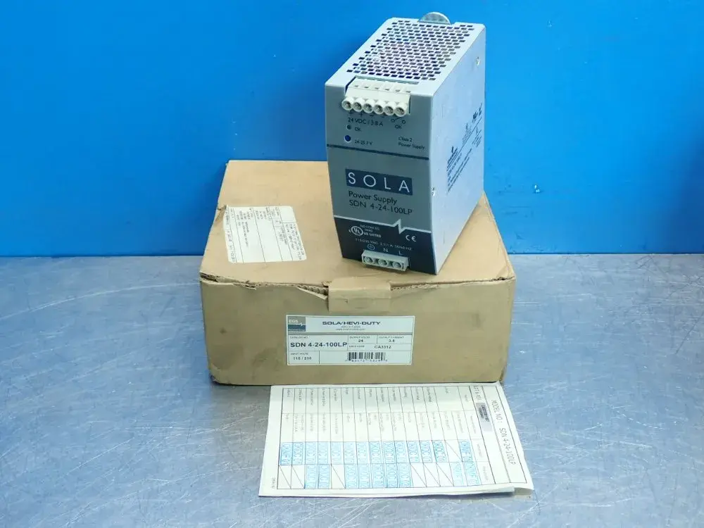 NEW SOLA/HEVIDUTY SDN424100LP
