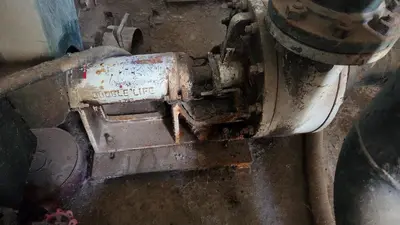 USED EMSCO F800 TRIPLEX MUD PUMP