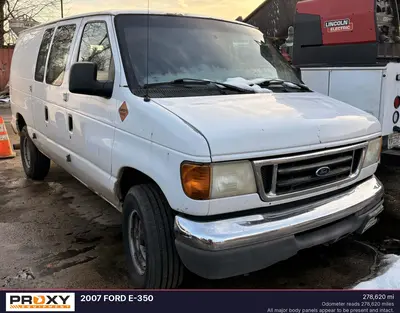 Used 2007 FORD E-350 Vans New Jersey US | Proxy Equipment #1385337
