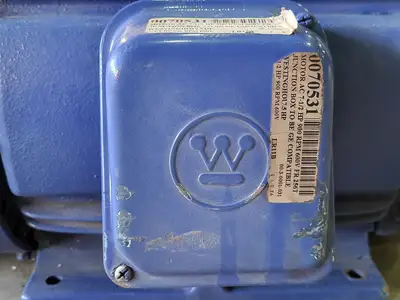 7.5 hp, 575 volts, 870 rpm, 256T, Electric Motor