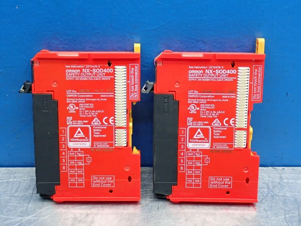 Used OMRON NXSOD400 Electrical Controls | HGR 24 #747937