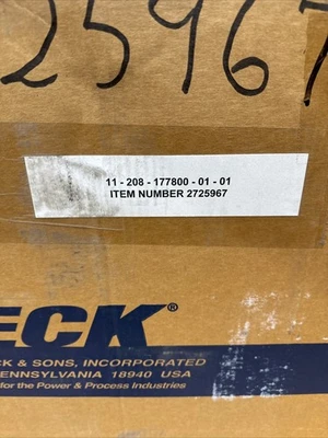 NEW Beck 11-208-177800-01-01